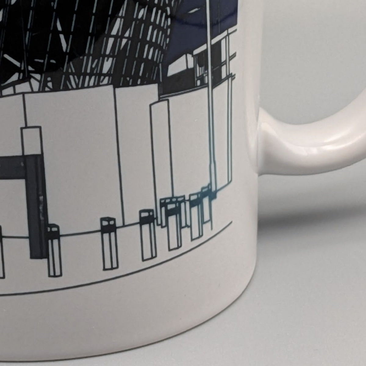 Tottenham Hotspur Stadium Illustrated Mug (Second)