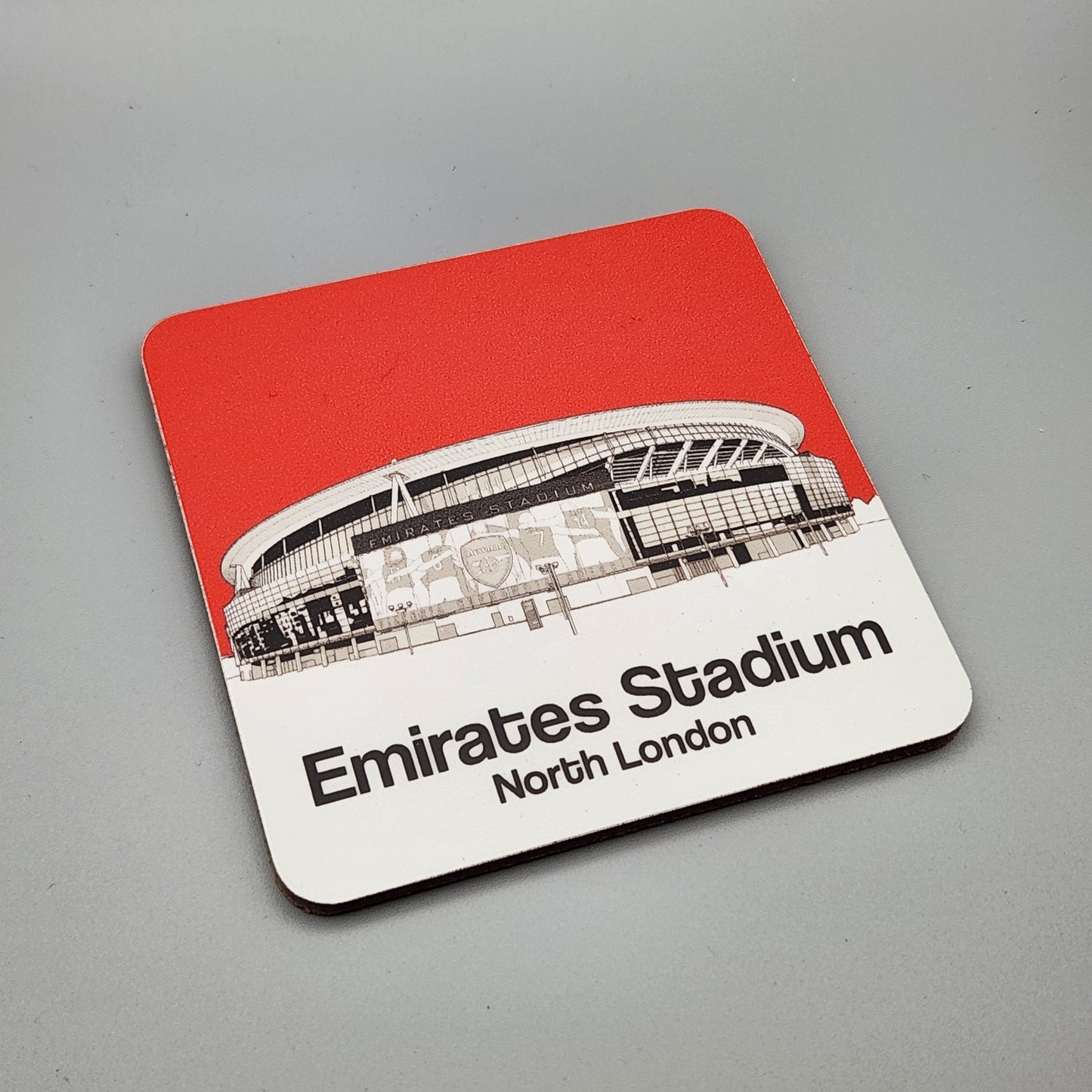 Arsenal FC coaster of Emirates Stadium