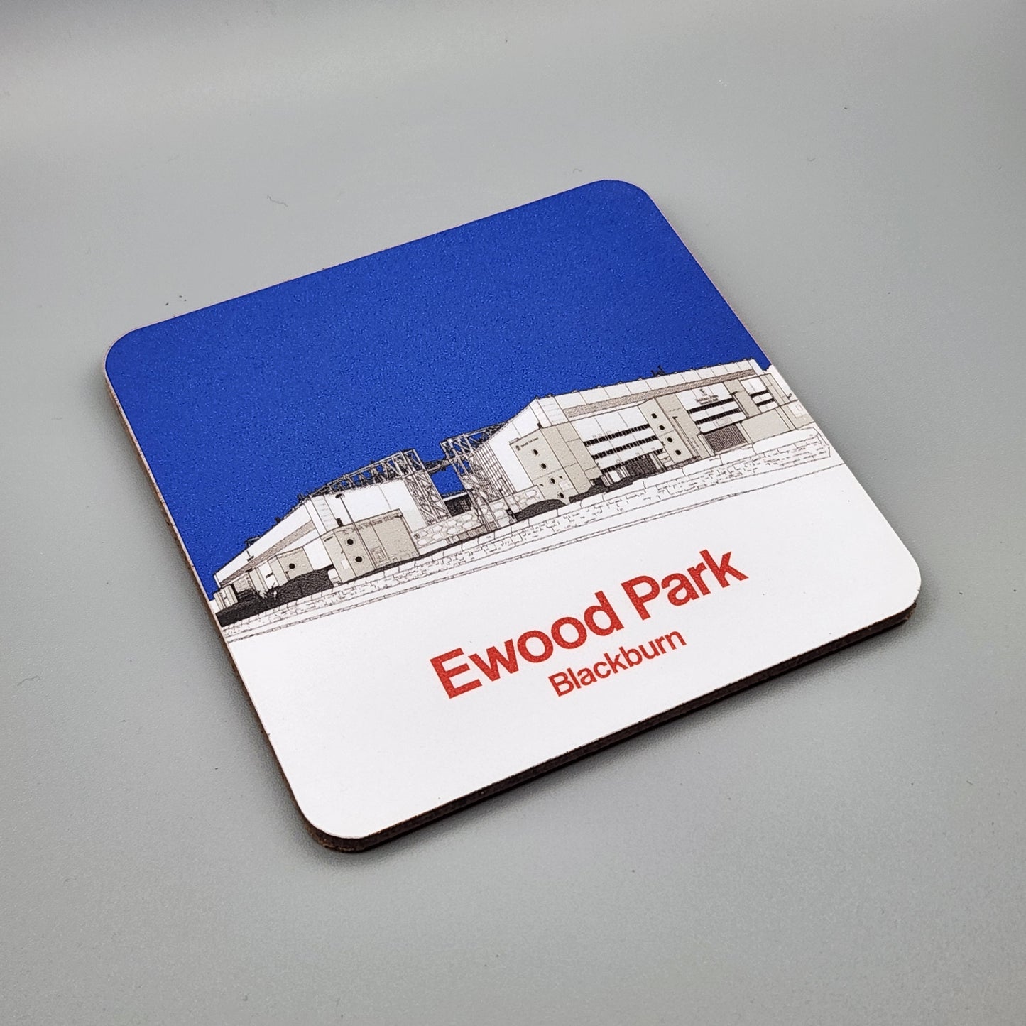Blackburn Rovers FC coaster of Ewood Park