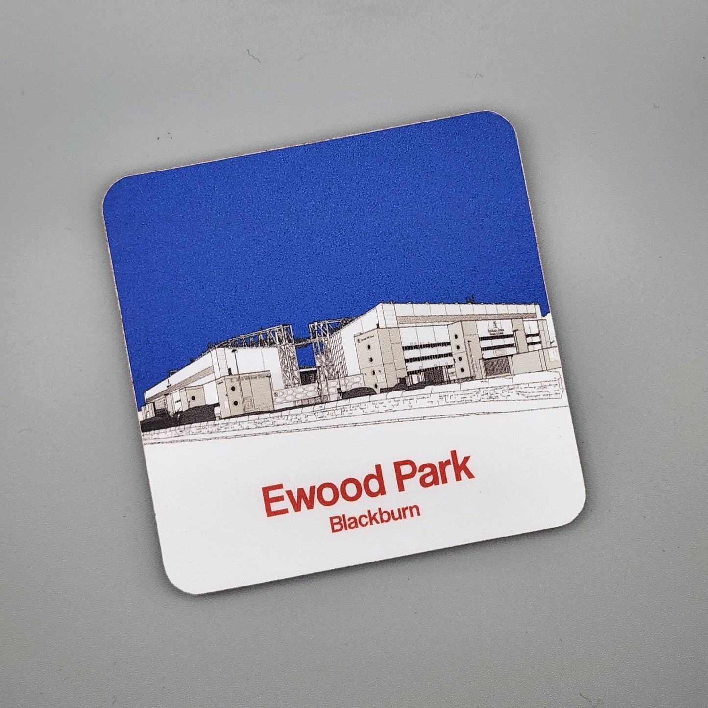 Blackburn Rovers FC coaster of Ewood Park