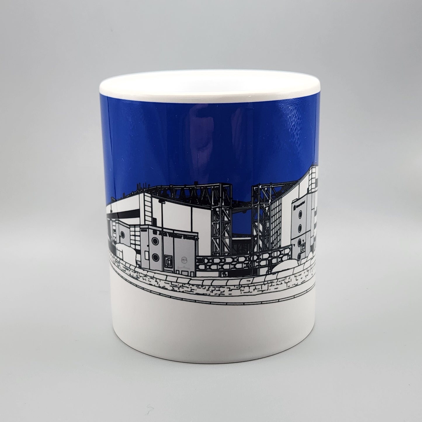Blackburn Rovers FC Ewood Park Illustrated Mug