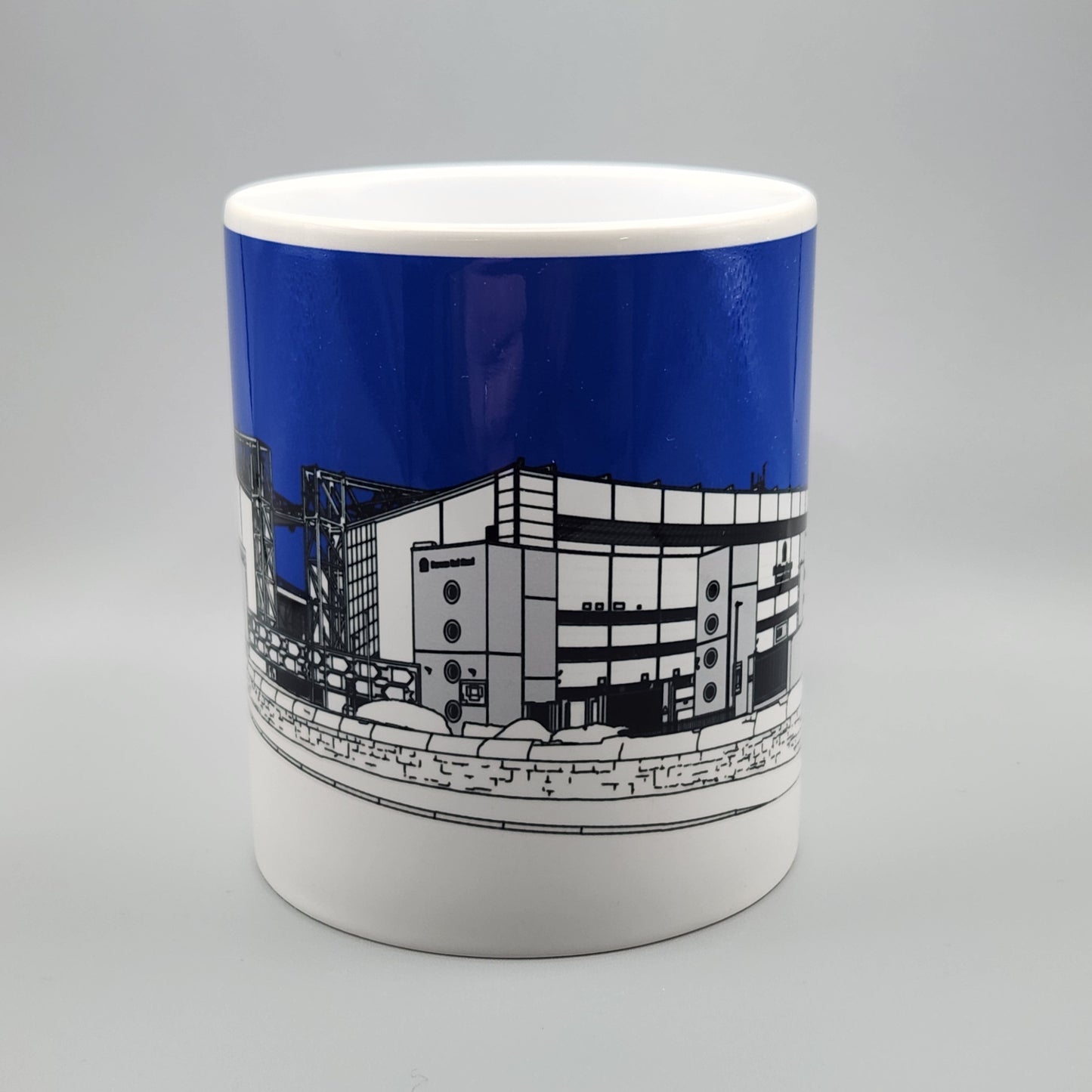Blackburn Rovers FC Ewood Park Illustrated Mug