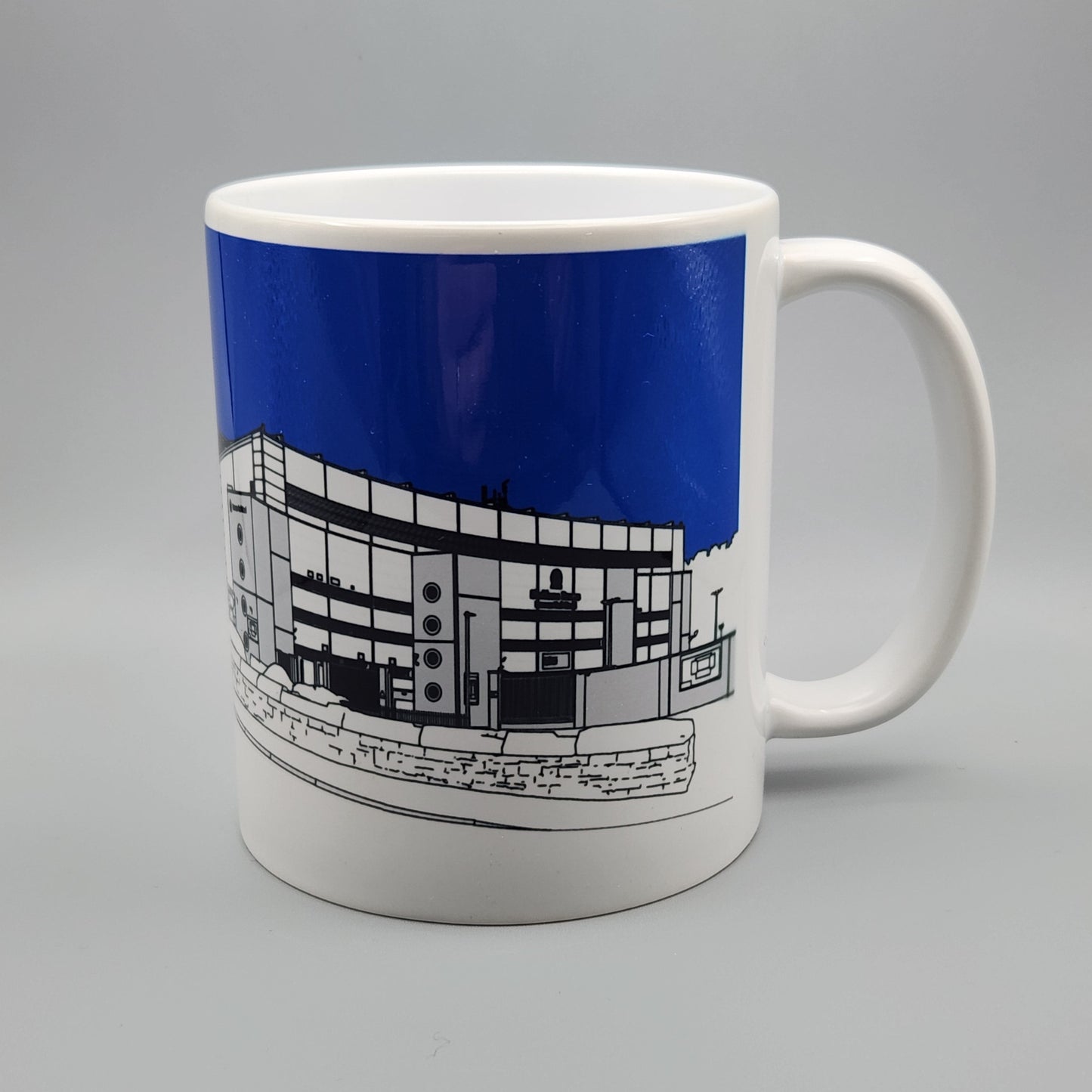 Blackburn Rovers FC Ewood Park Illustrated Mug