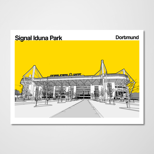 Borussia Dortmund posters of Signal Iduna Park
