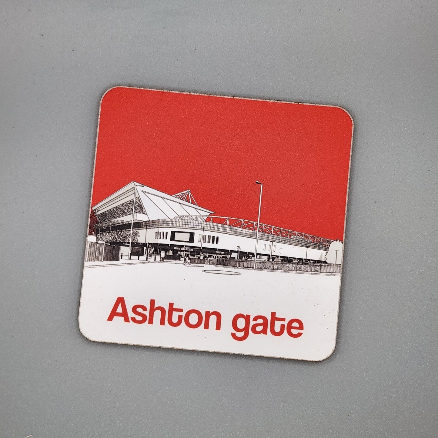 Bristol City coaster of Ashton Gate
