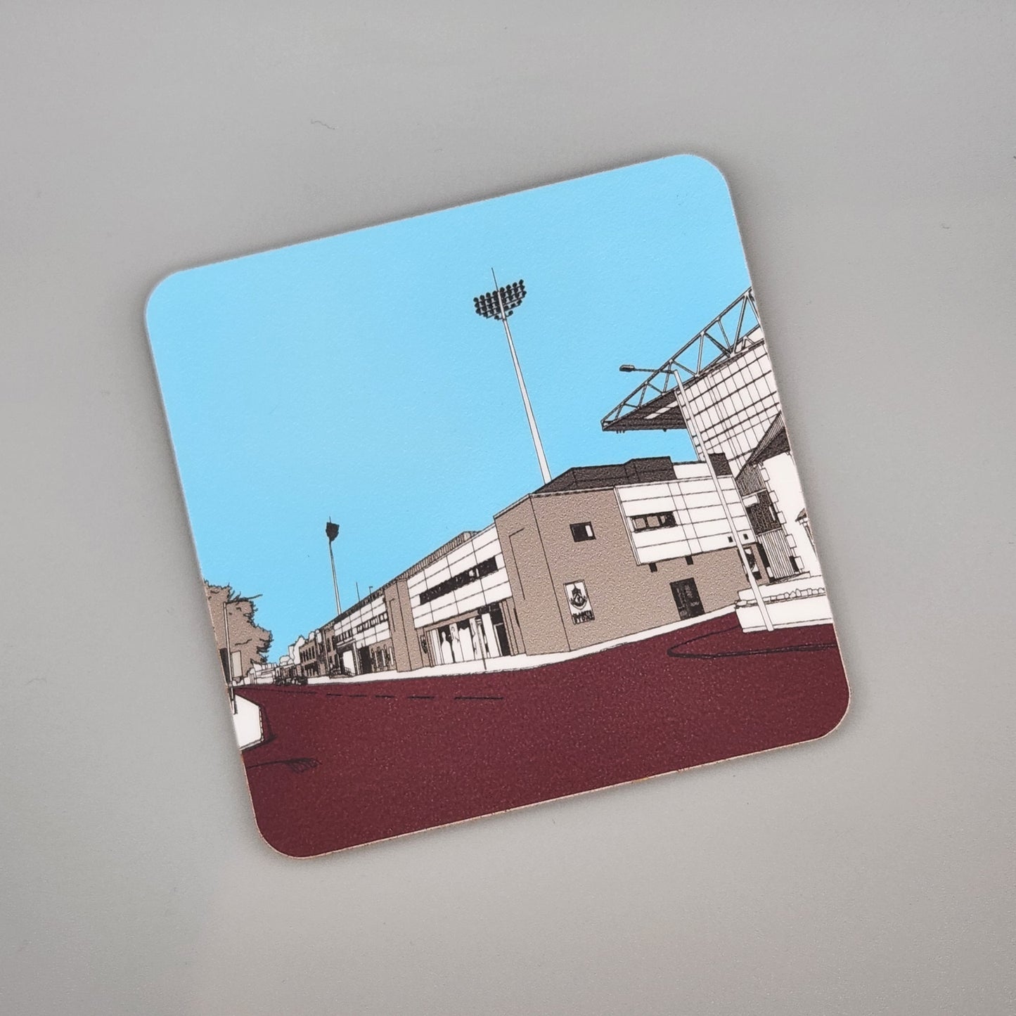 Burnley FC coaster of Turf Moor