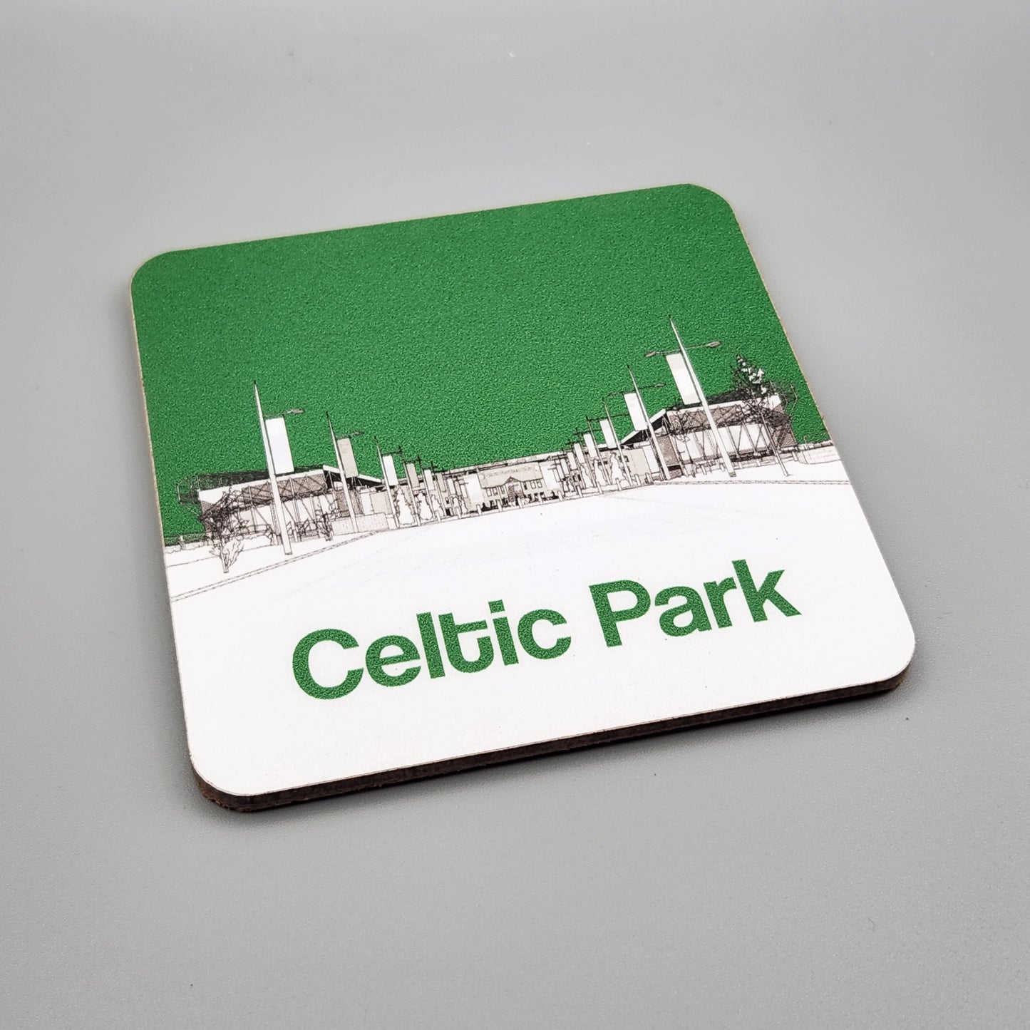 Celtic FC coaster of Celtic Park