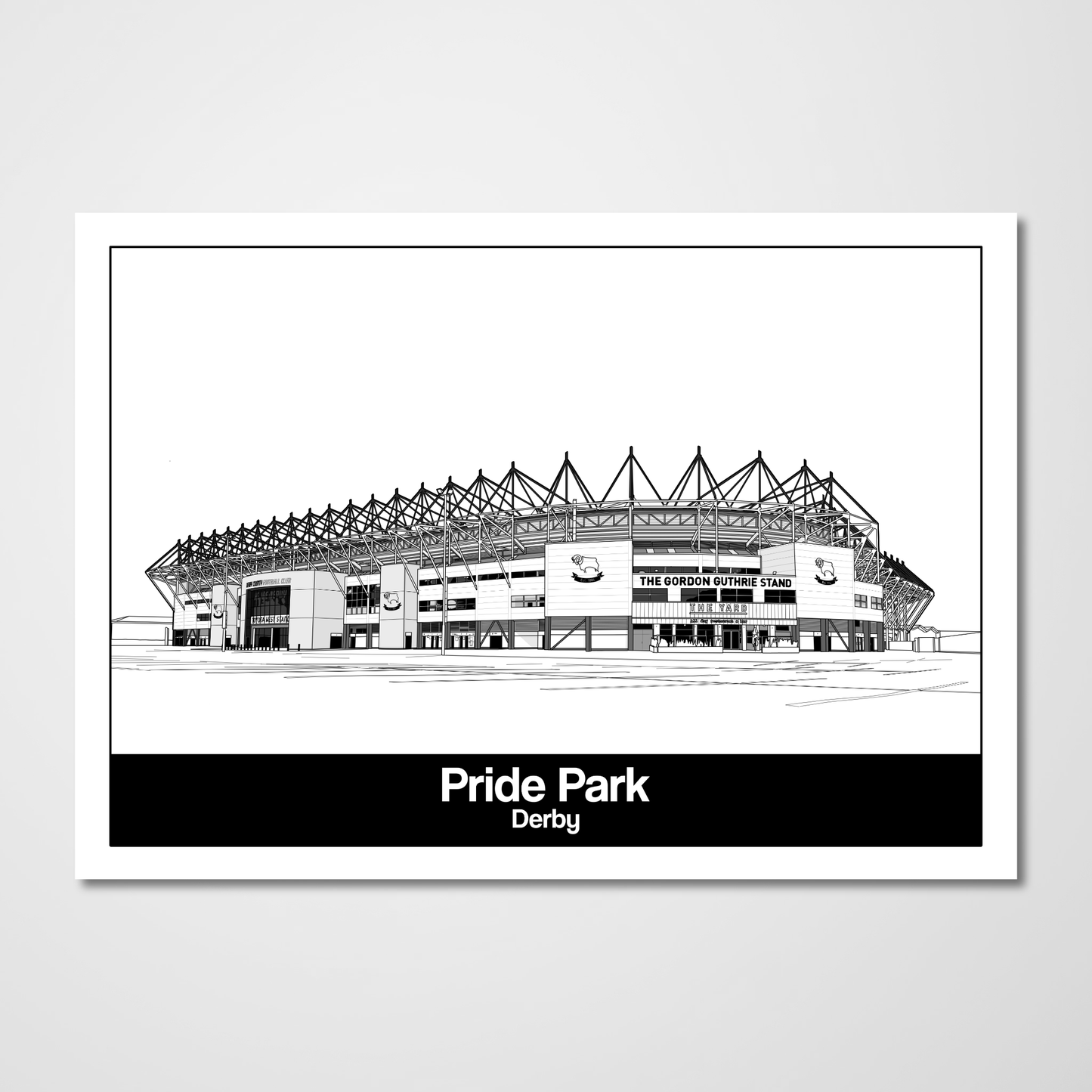 Derby County Football Club Posters of Pride Park