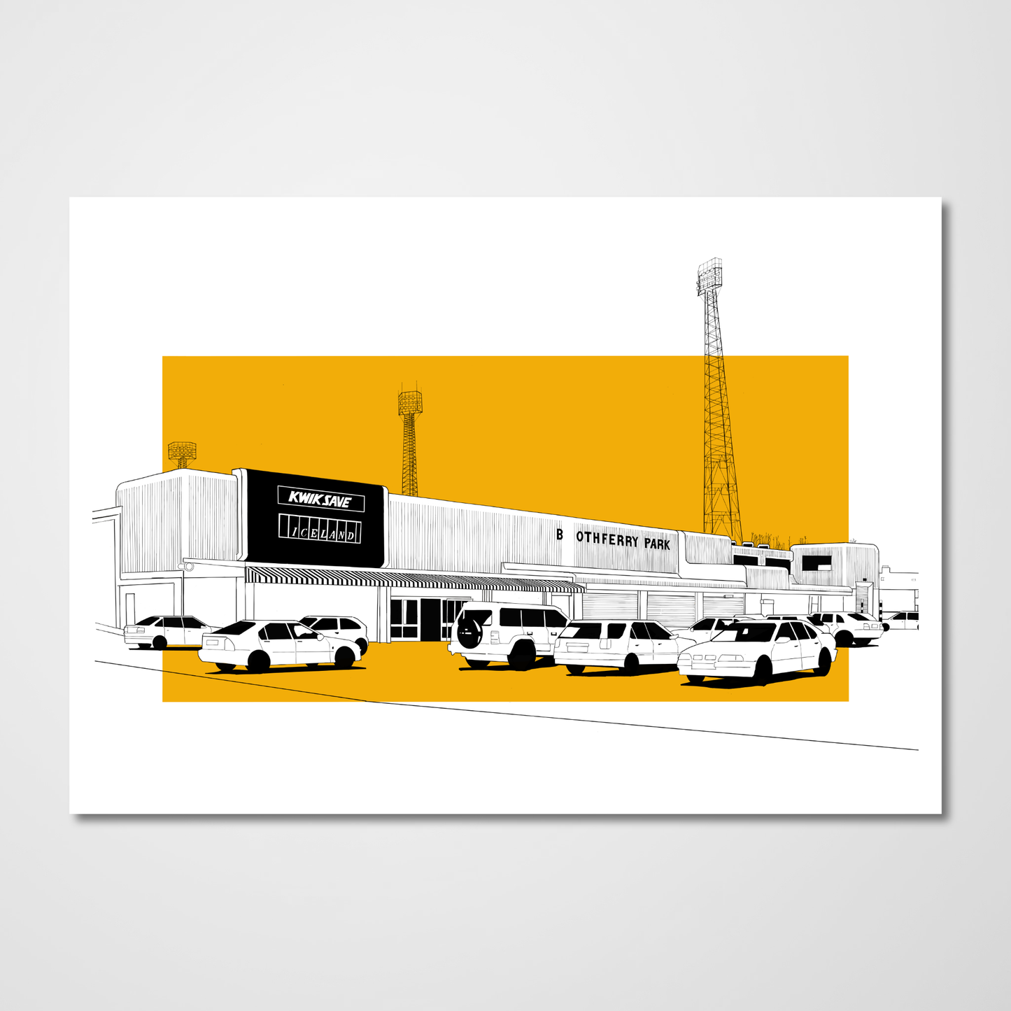 Hull City AFC Prints of Boothferry Park