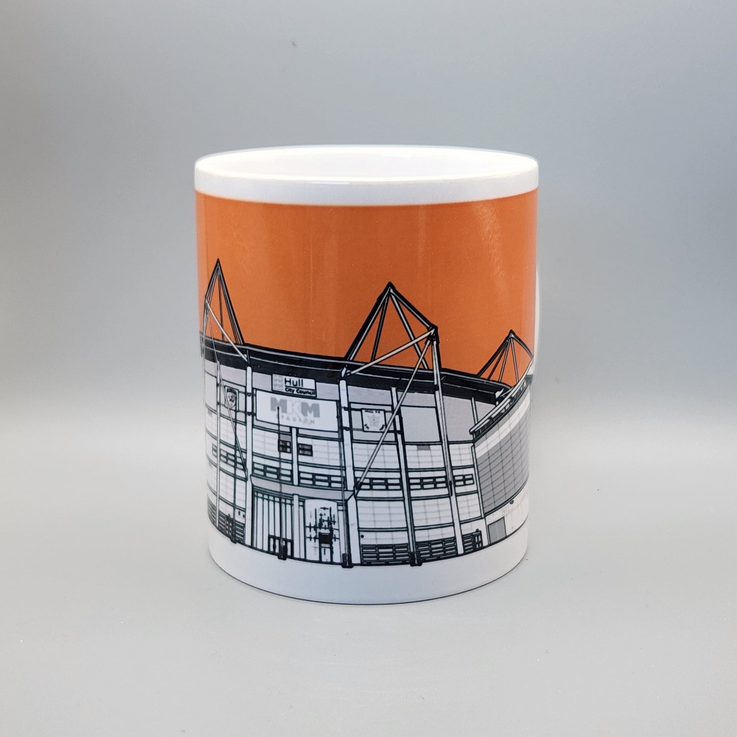 Hull City AFC MKM Stadium Illustrated Mug