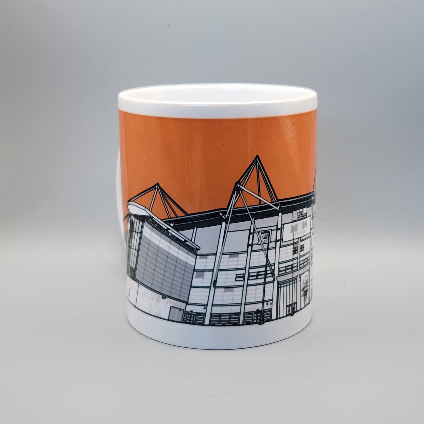 Hull City AFC MKM Stadium Illustrated Mug