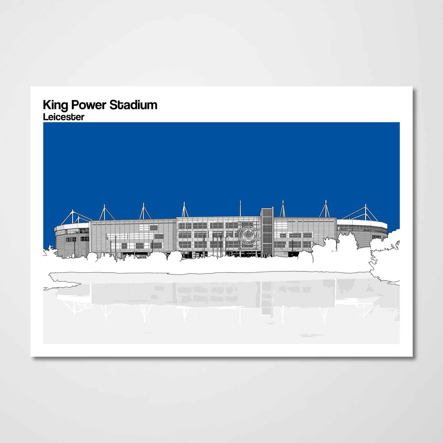 Leicester City FC Art Print of King Power Stadium