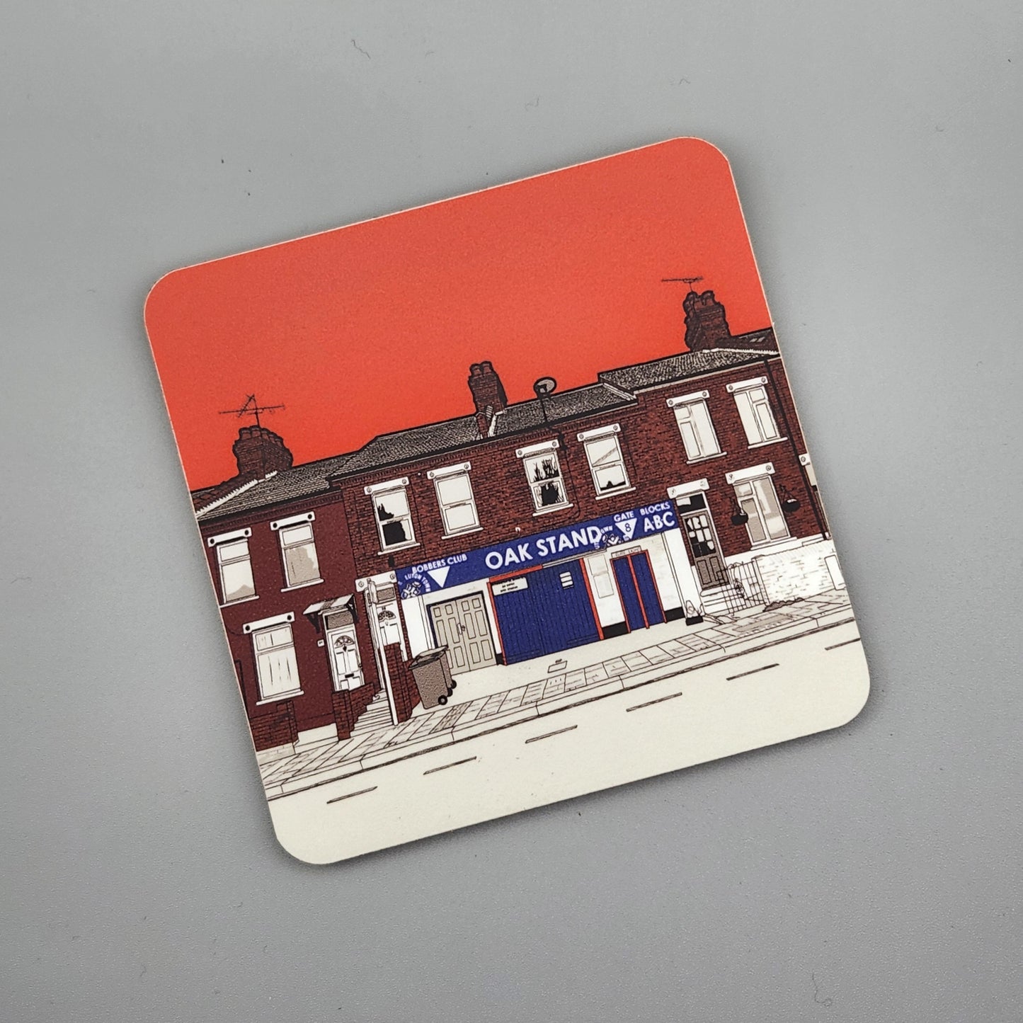 Luton Town Drinks Coaster of Kenilworth road