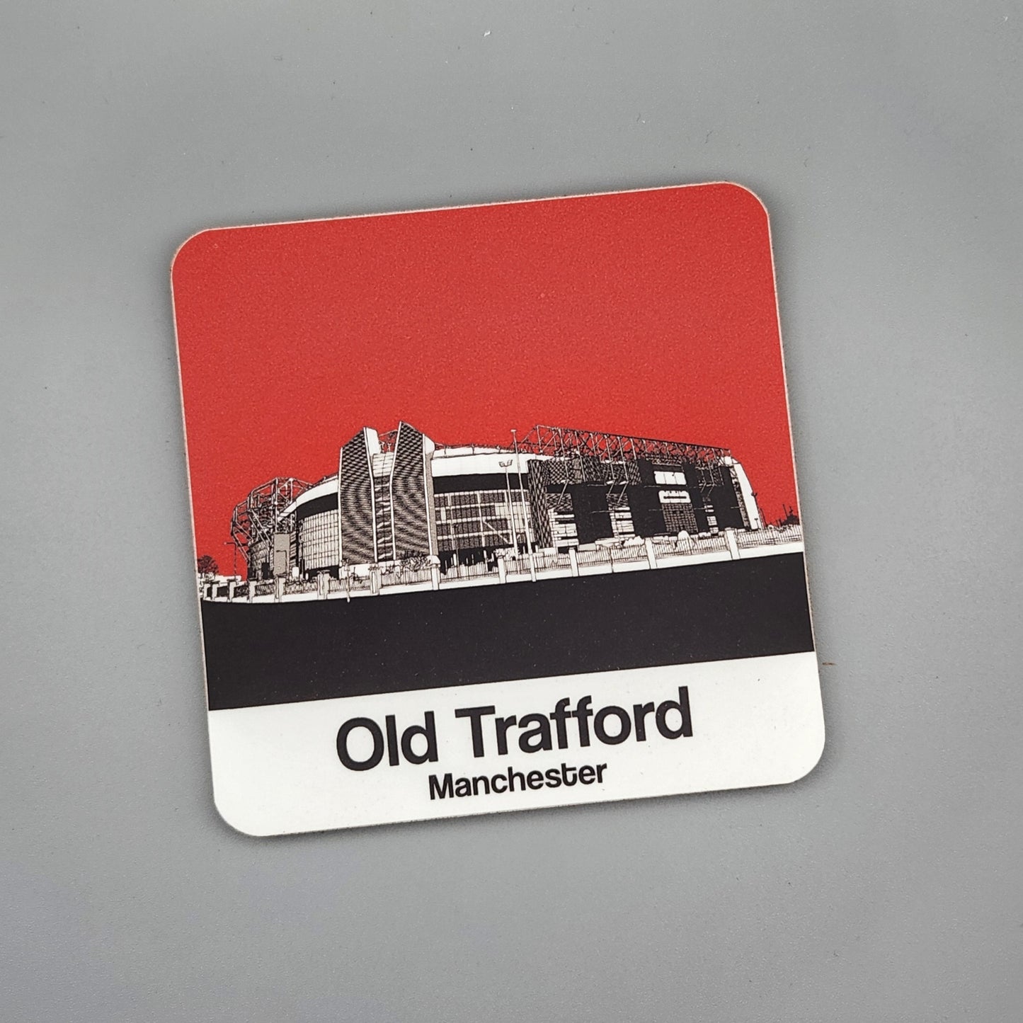 Manchester United coaster of Old Trafford