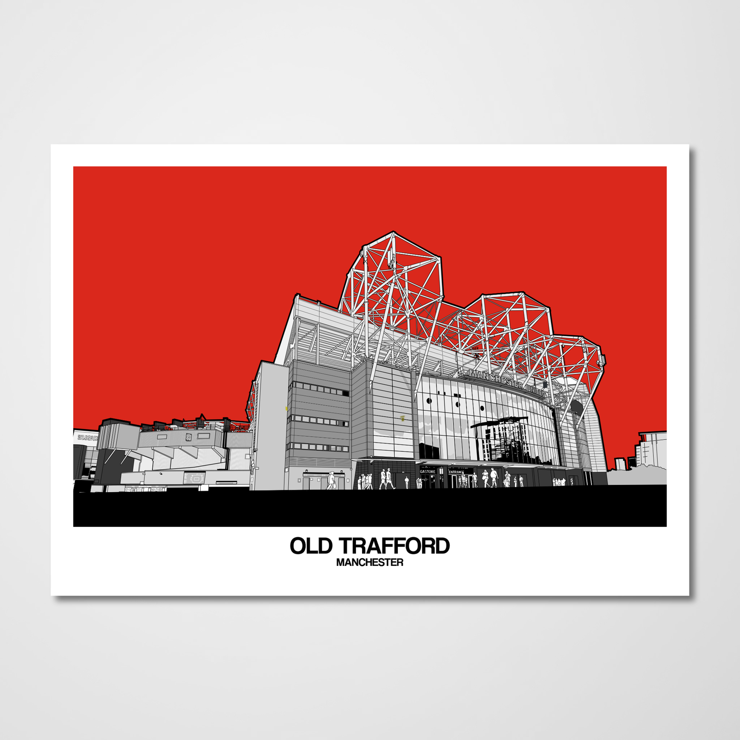 Manchester United, Old Trafford posters