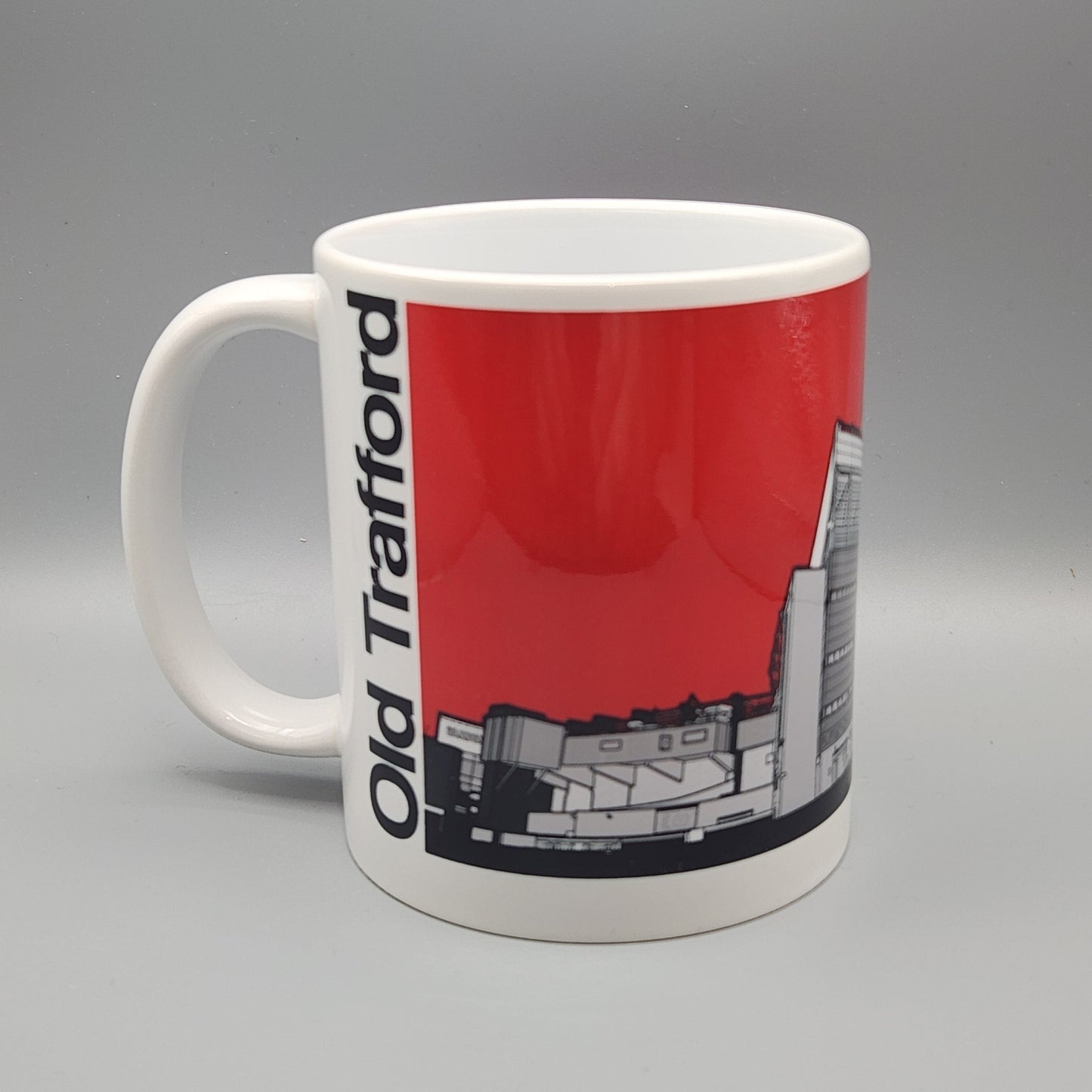 Manchester United Mug, Old Trafford illustrated Mug