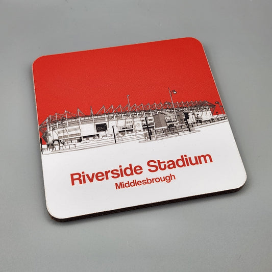 Middlesbrough FC Drinks coaster of Riverside Stadium