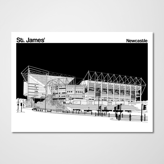 Newcastle United St. James' Park Prints