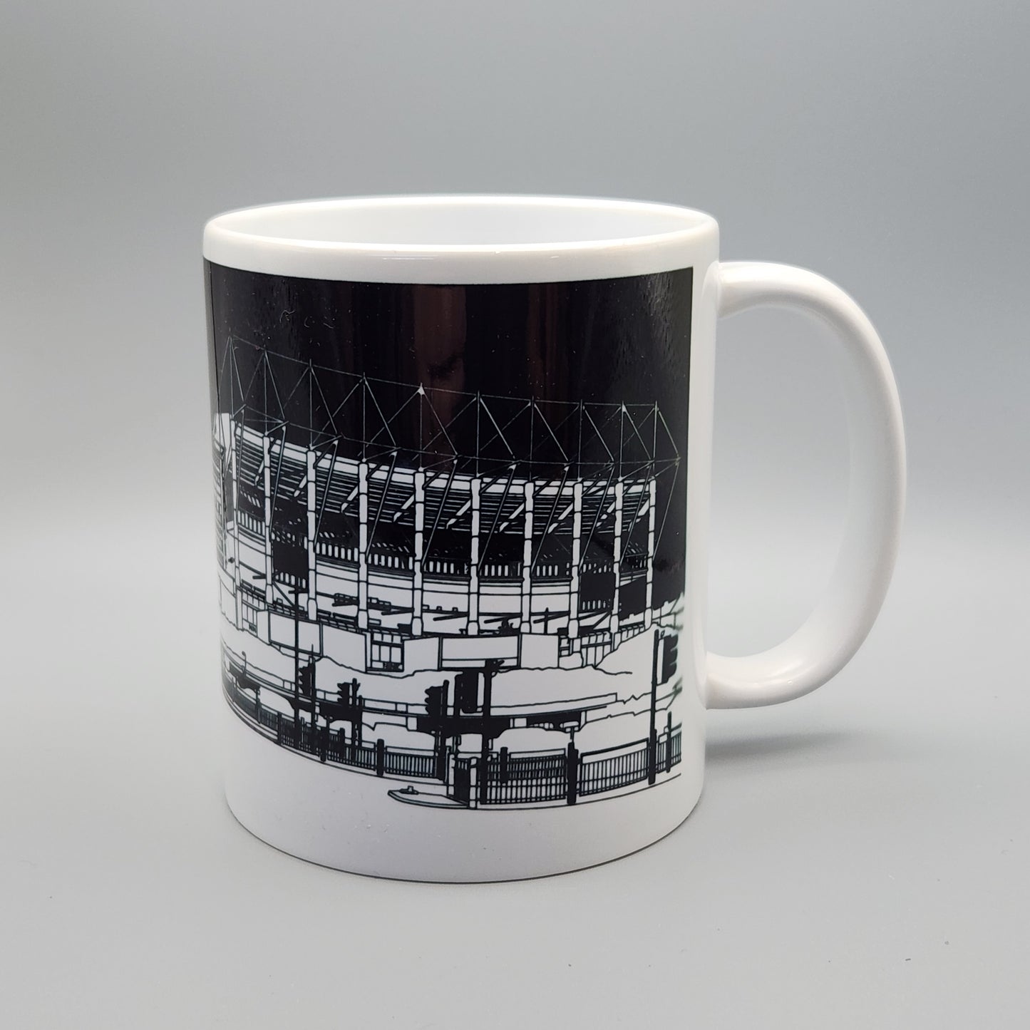 Newcastle United, St. James' Park Illustrated Mug