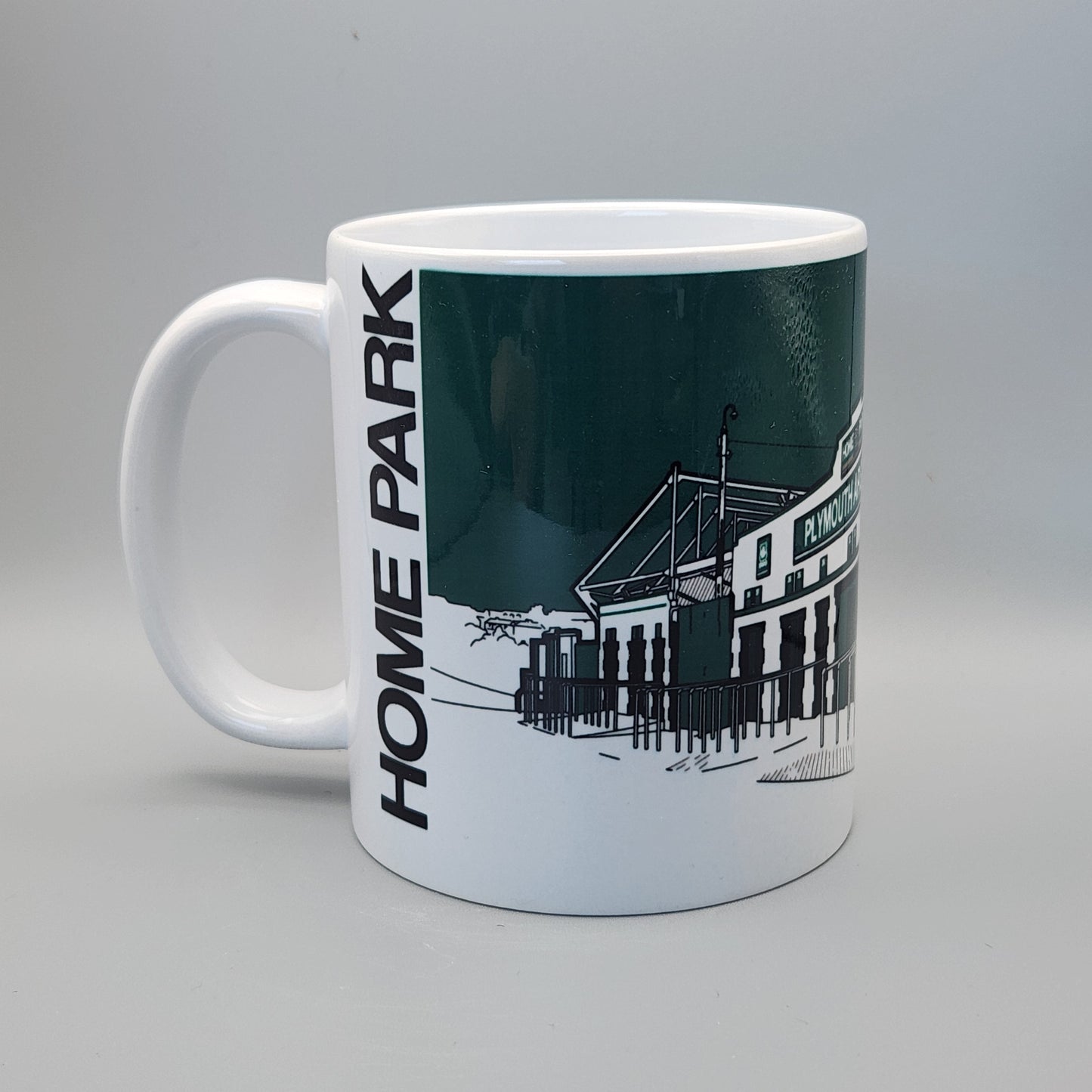 Plymouth Argyle Home Park Illustrated Mug