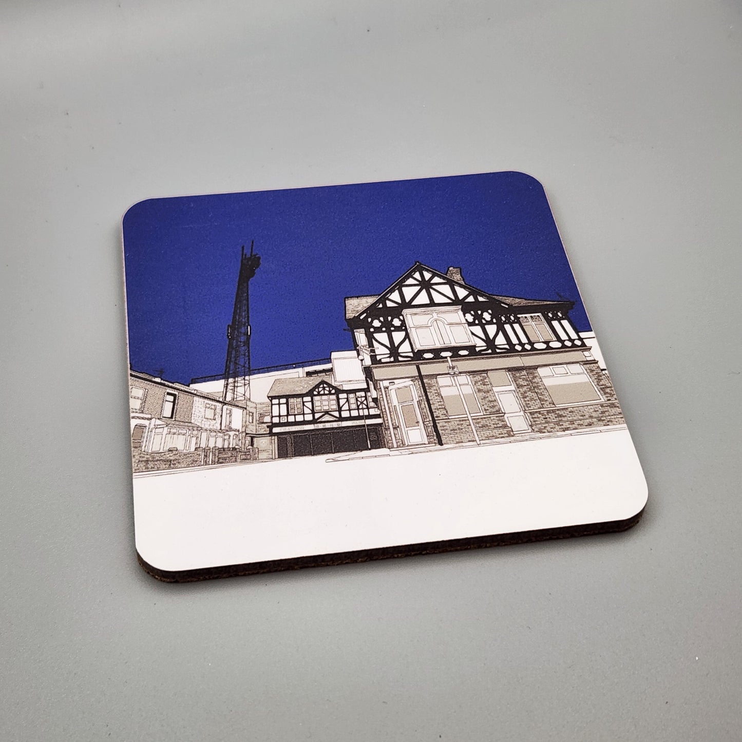 Portsmouth FC coaster of Fratton Park