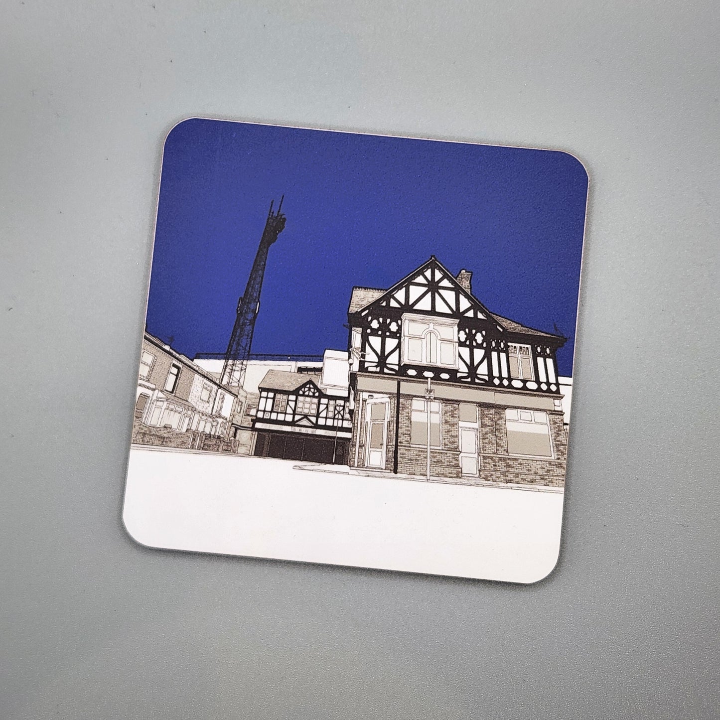 Portsmouth FC coaster of Fratton Park