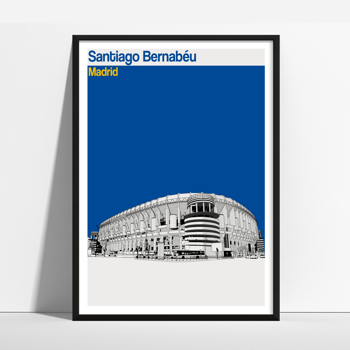 Real Madrid Santiago Bernabéu Art Print