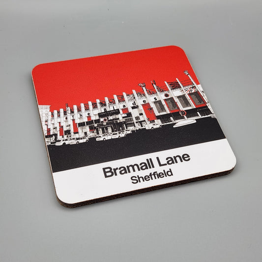 Sheffield United FC coaster of Bramall Lane