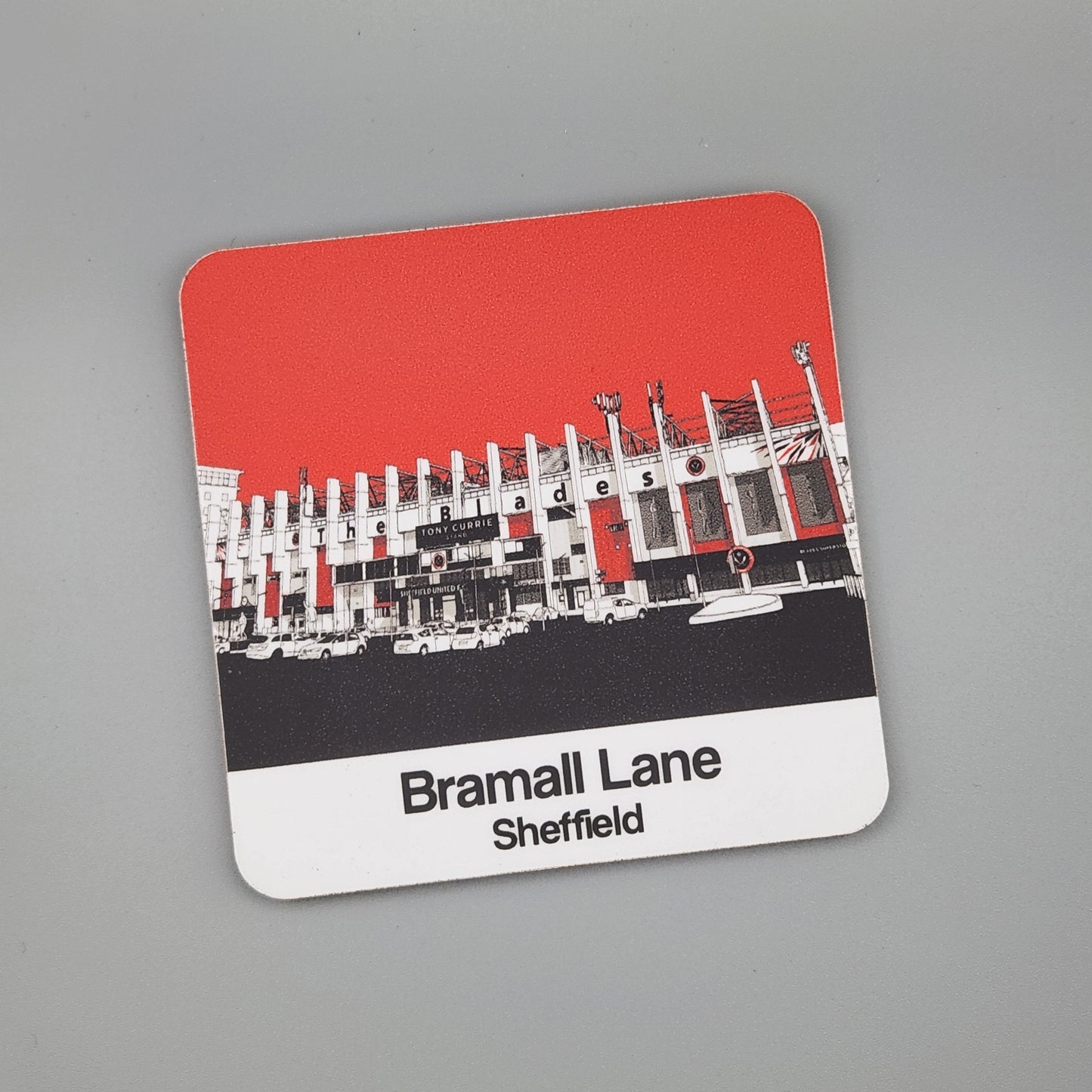 Sheffield United FC coaster of Bramall Lane