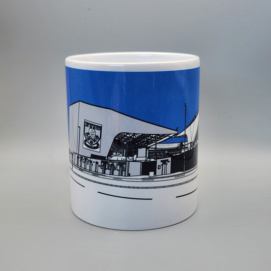 Sheffield Wednesday FC, Hillsborough Stadium Illustrated Mug