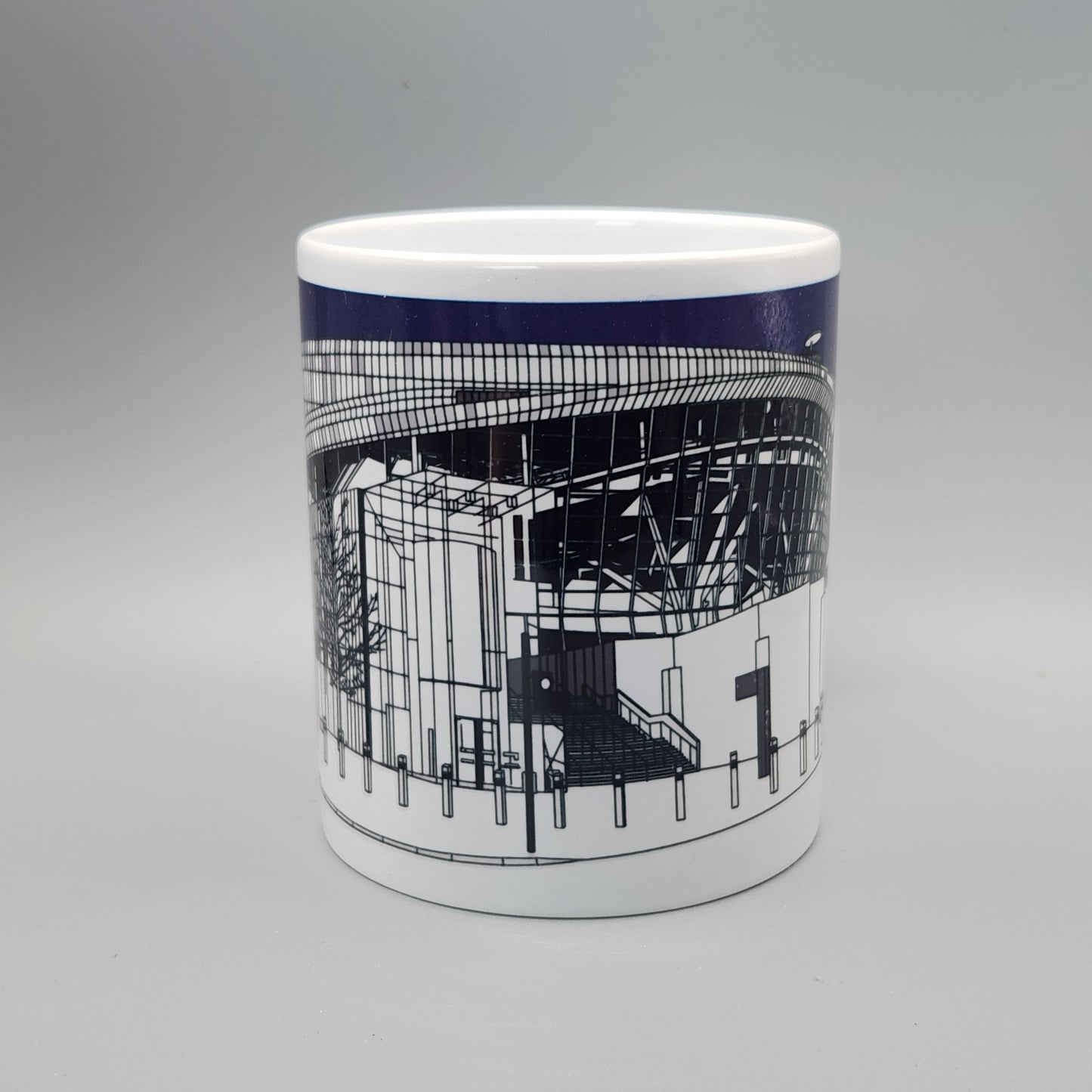 Tottenham Hotspur Stadium Illustrated Mug