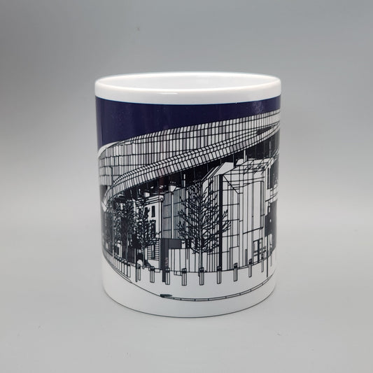 Tottenham Hotspur Stadium Illustrated Mug