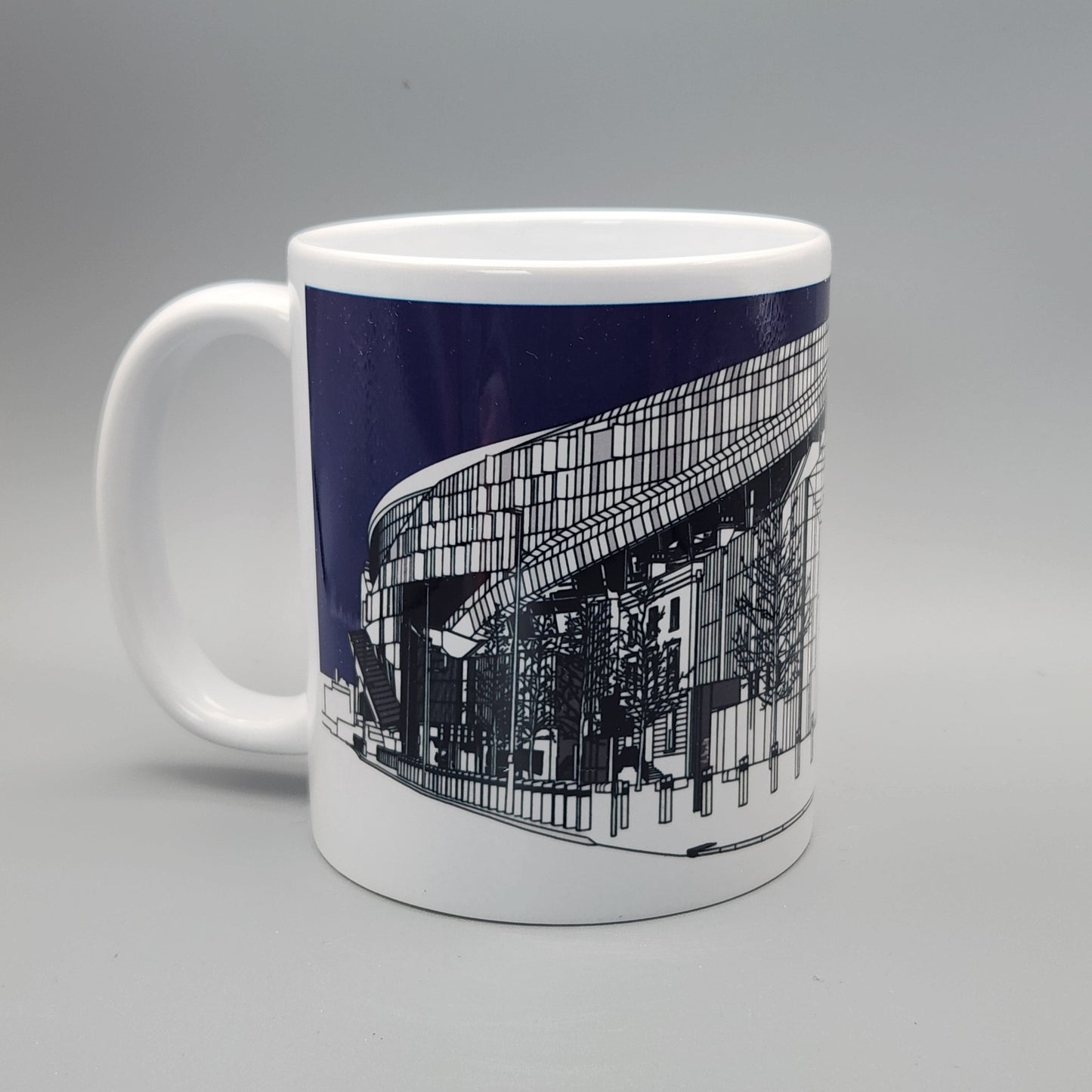 Tottenham Hotspur Stadium Illustrated Mug