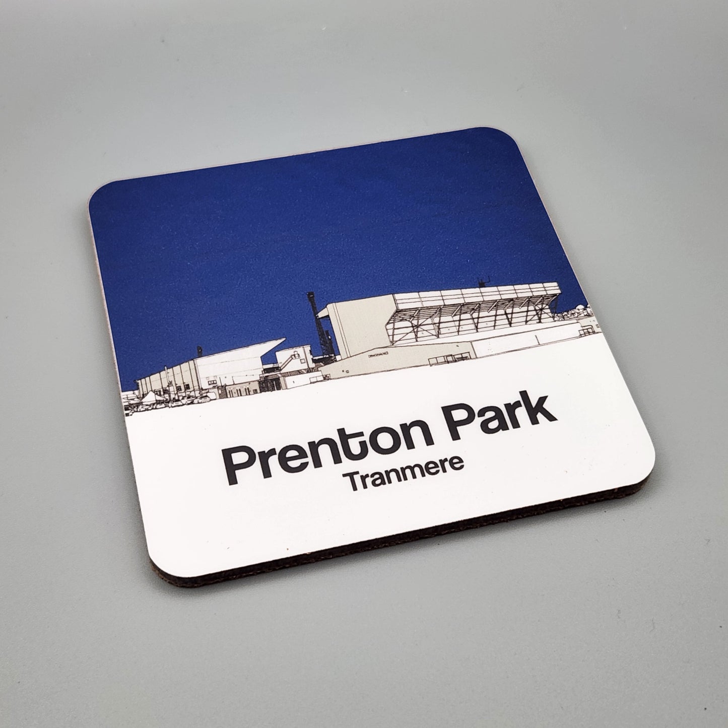 Tranmere Rovers FC coaster of Prenton Park