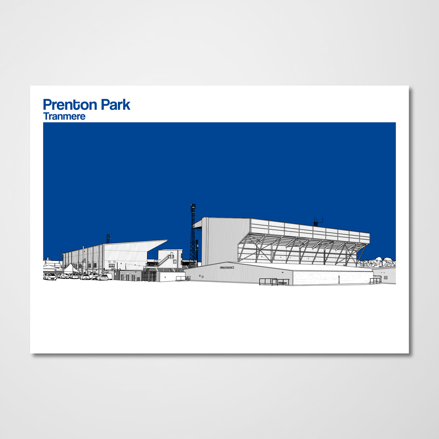 Tranmere Rovers Posters of Prenton Park