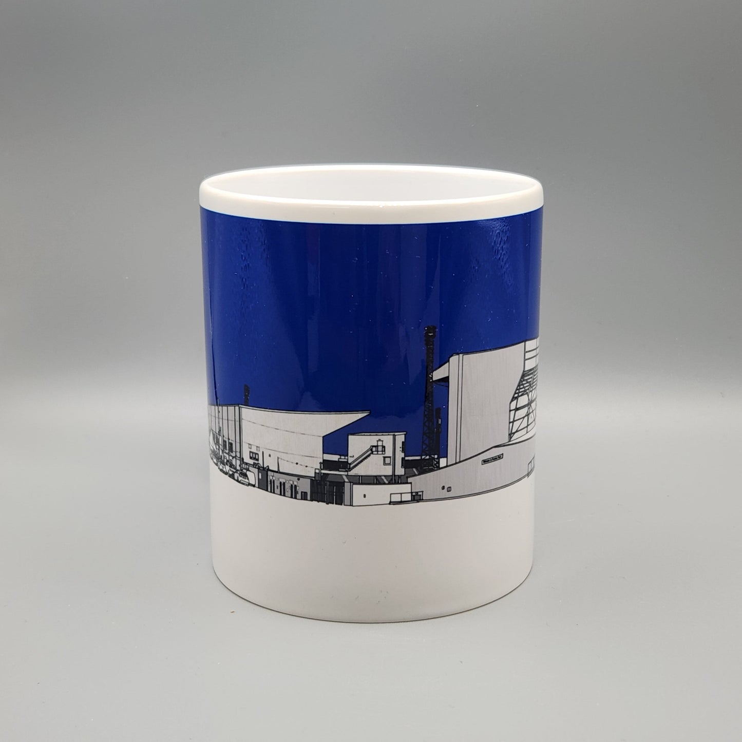 Tranmere Rovers mug of Prenton Park.