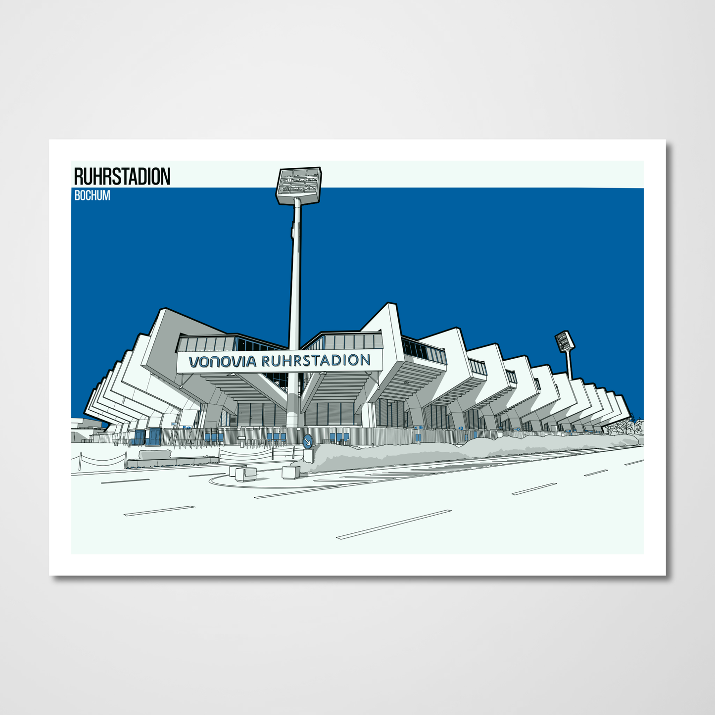 VfL Bochum 1848 Art Print of Vonovia Ruhrstadion