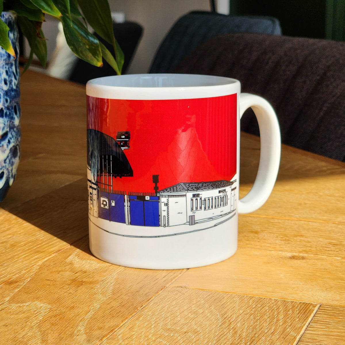Crystal Palace FC Selhurst Park Illustrated Mug (end of line)