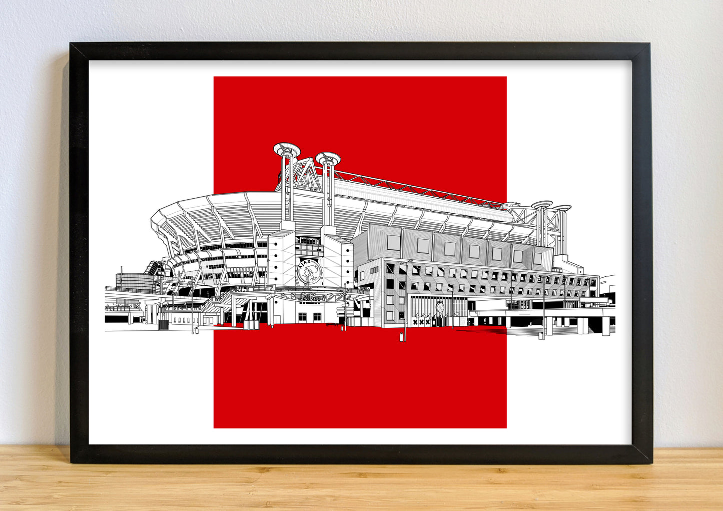 Ajax Art Print of Johan Cruijff Arena