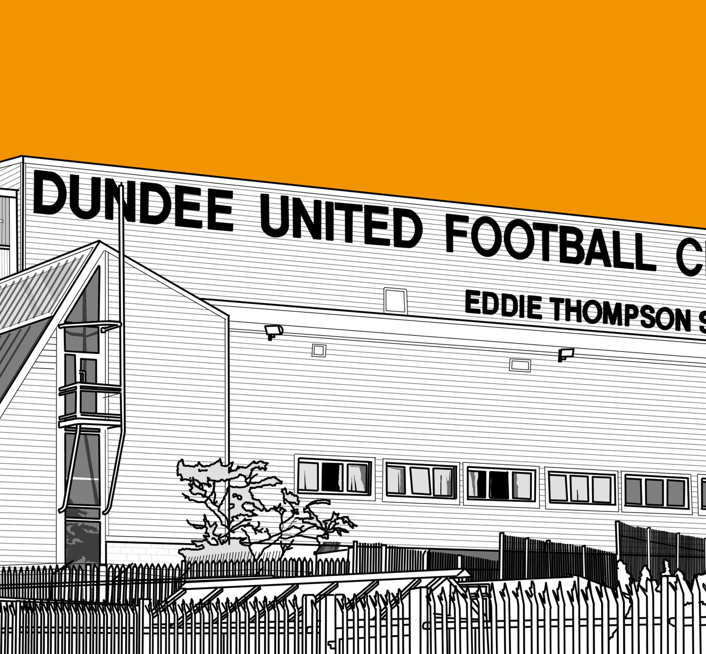 Dundee United Prints of Tannadice Park