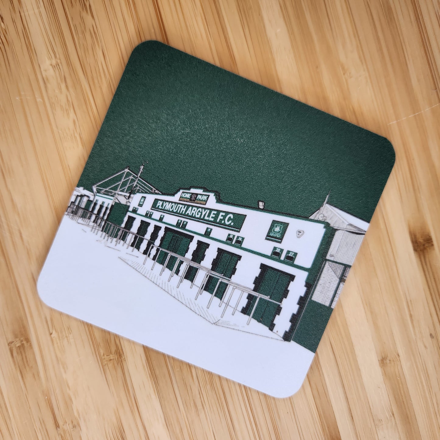 Plymouth Argyle Drinks Coaster of Home Park