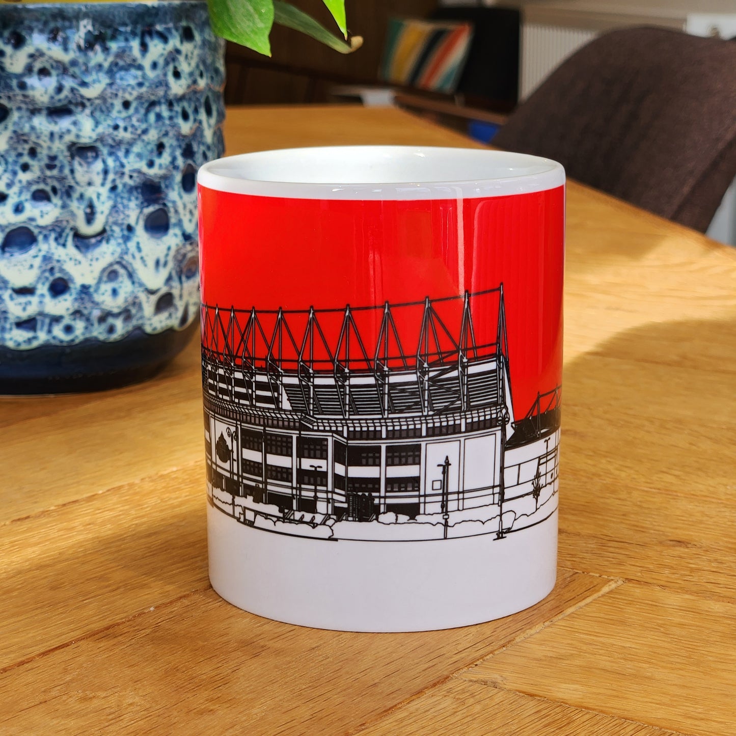 Sunderland AFC, Stadium of Light Illustrated Mug