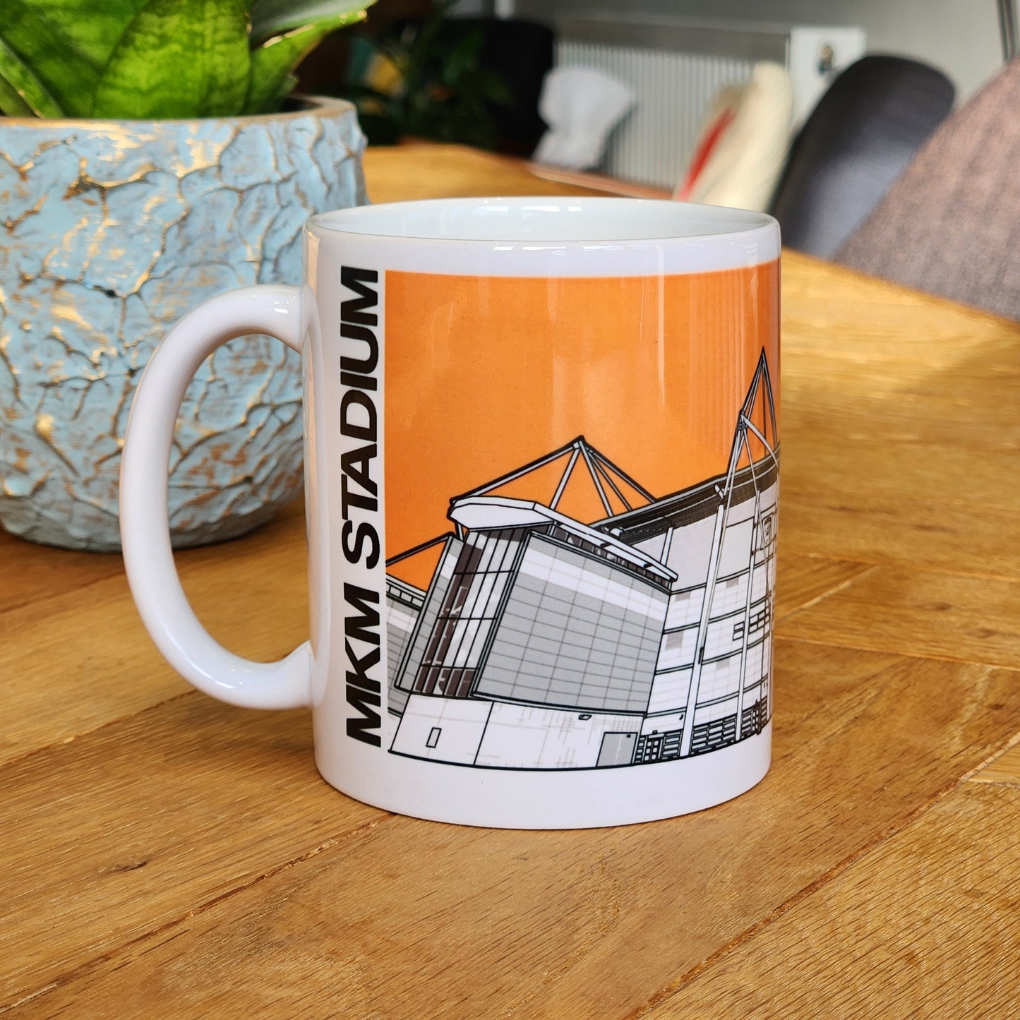 Hull City AFC MKM Stadium Illustrated Mug