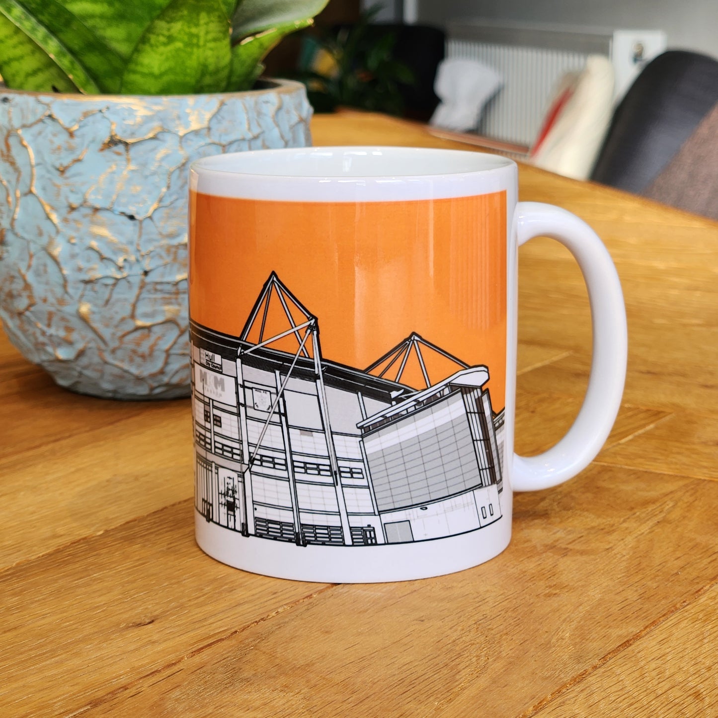 Hull City AFC MKM Stadium Illustrated Mug