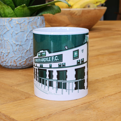 Plymouth Argyle Home Park Illustrated Mug