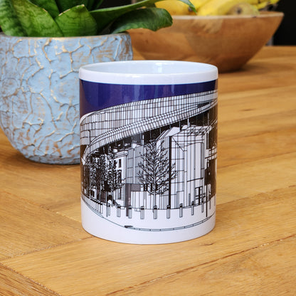 Tottenham Hotspur Stadium Illustrated Mug