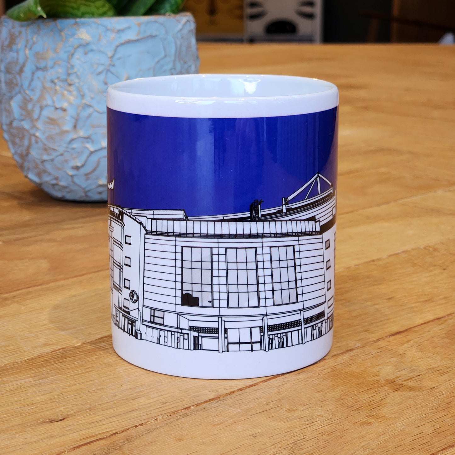 Chelsea FC Stamford Bridge Illustrated Mug