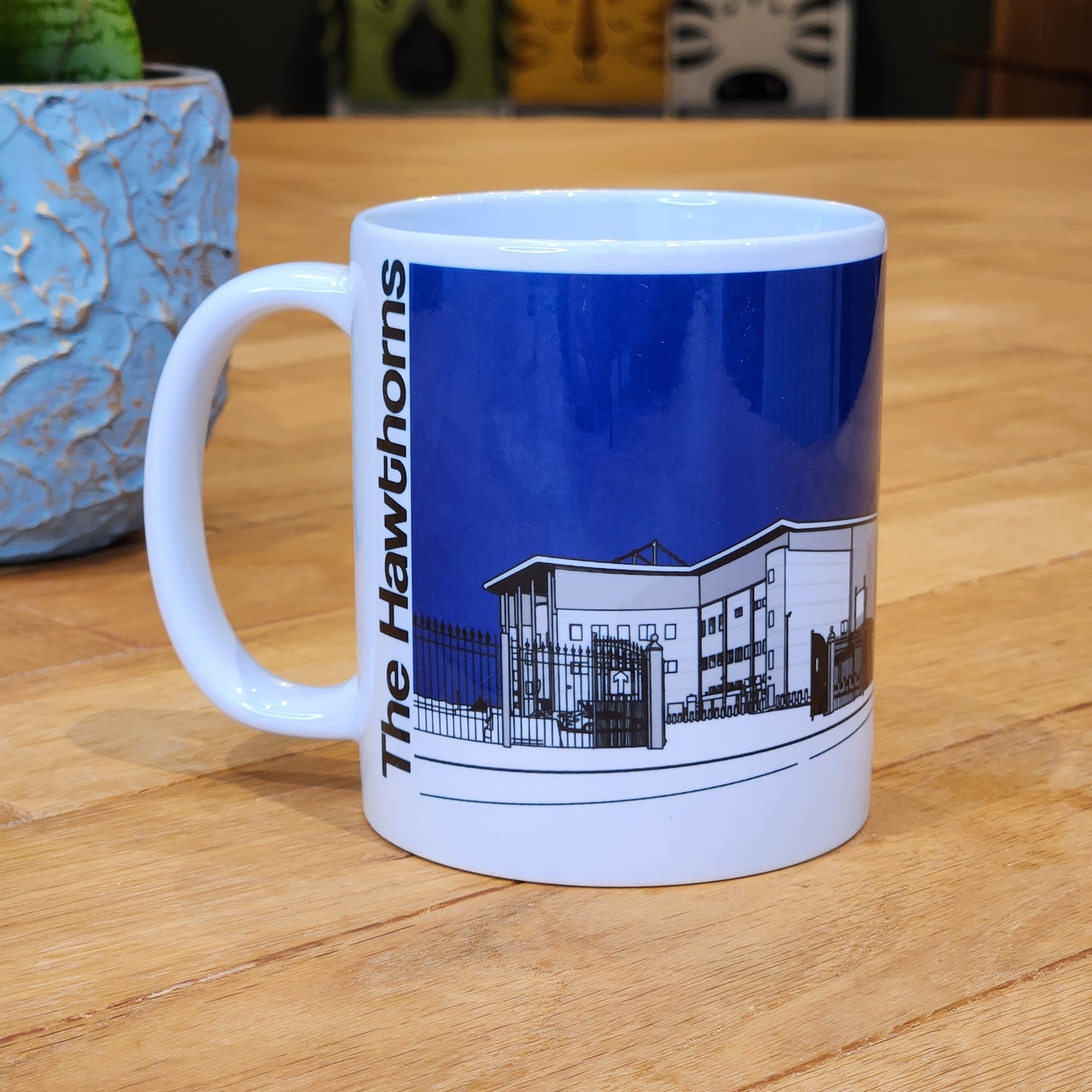 West Bromwich Albion F.C, The Hawthorns Stadium Illustrated Mug