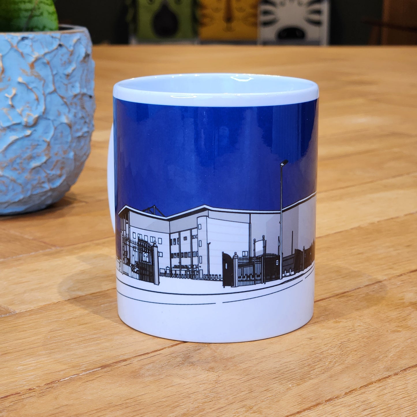 West Bromwich Albion F.C, The Hawthorns Stadium Illustrated Mug