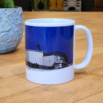 West Bromwich Albion F.C, The Hawthorns Stadium Illustrated Mug